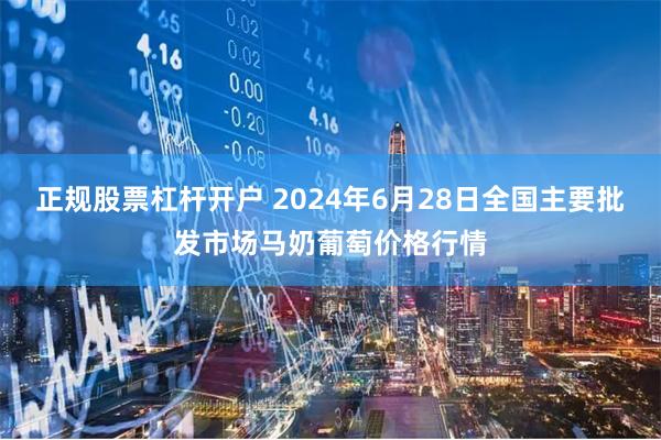 正规股票杠杆开户 2024年6月28日全国主要批发市场马奶葡萄价格行情
